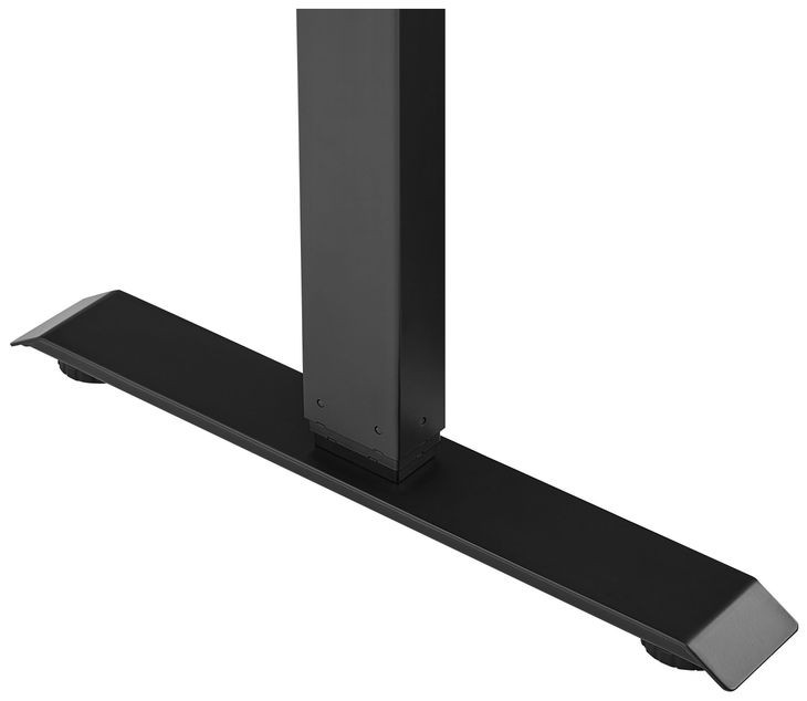 Hartford Antique White And Gray Electric Adjustable Height Adjustable Desk