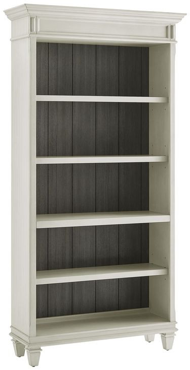 Hartford Antique White And Gray Writing Home Office Set