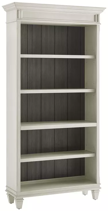 Hartford Antique White And Gray Writing Home Office Set
