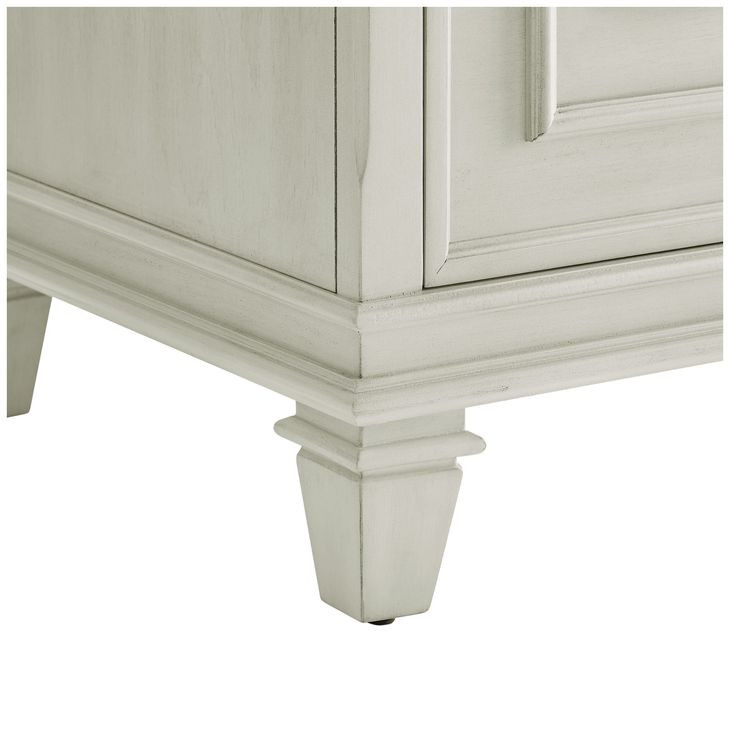 Hartford Antique White And Gray Lateral File Cabinet