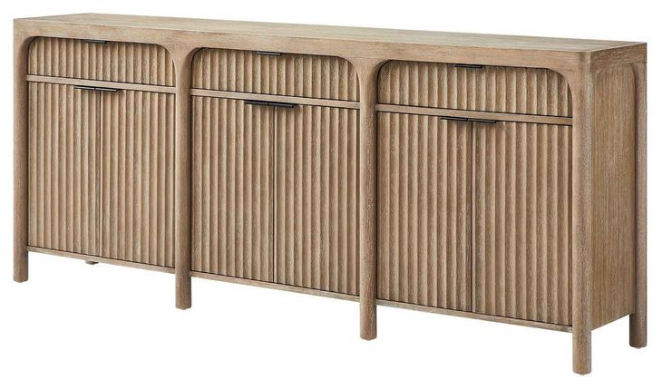 Knox Brown 6 Door TV Stand