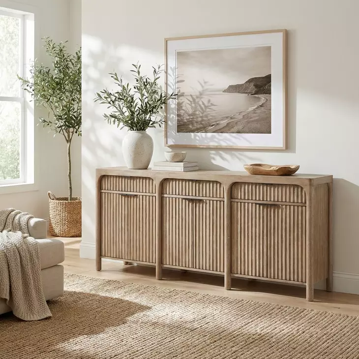 Knox Brown 6 Door TV Stand