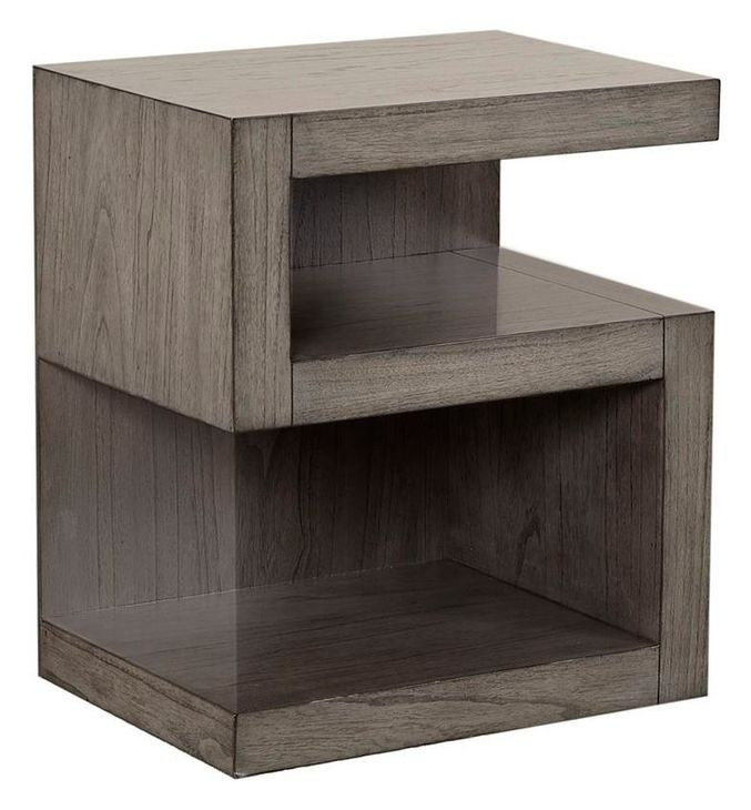 Modern Loft Graystone S Nightstand
