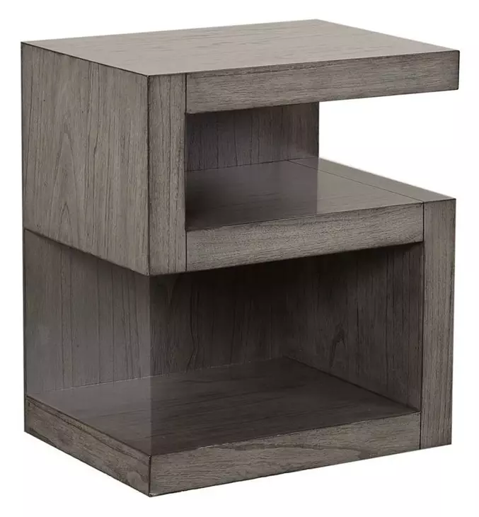 Modern Loft Graystone S Nightstand
