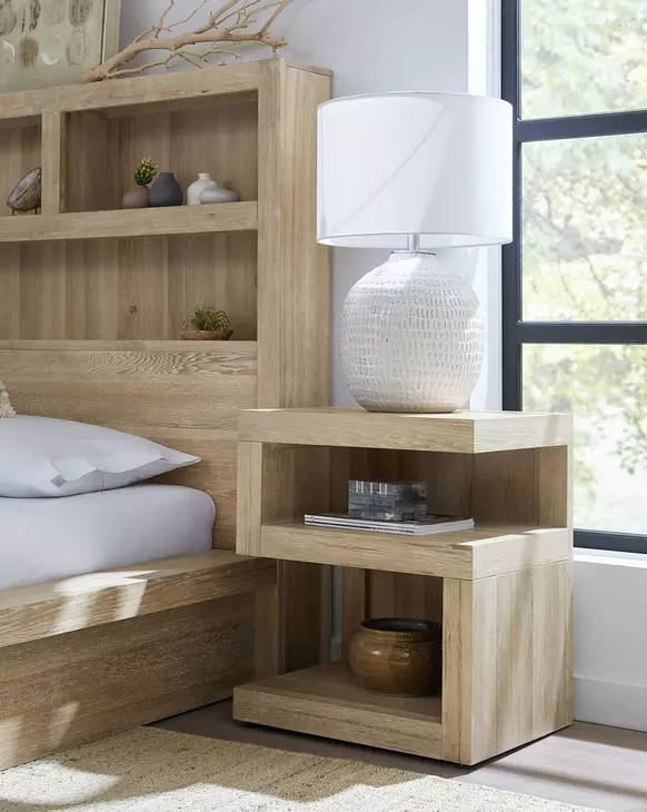 Modern Loft Khaki S Nightstand
