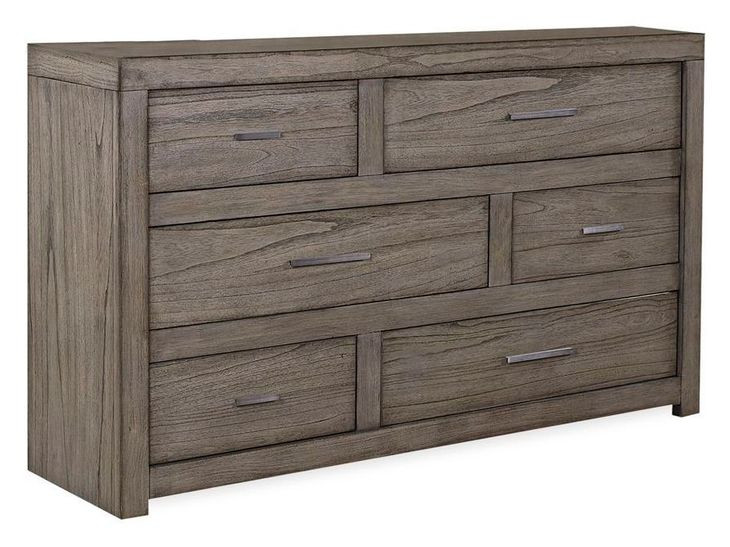 Modern Loft Graystone 6 Drawer Dresser