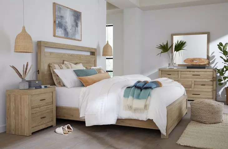 Modern Loft Khaki 9 Drawer Chesser