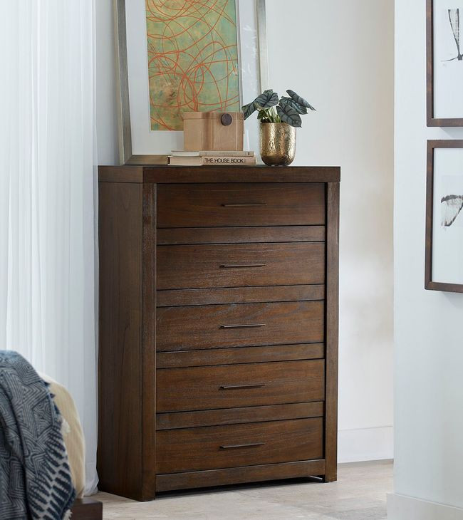 Modern Loft Brownstone Drawer Chest