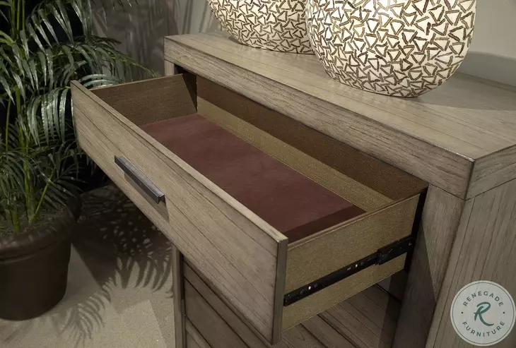 Modern Loft Greystone Low Profile Panel Bedroom Set