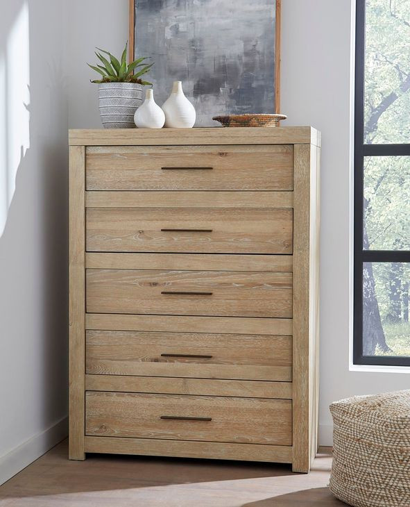 Modern Loft Modern Khaki 5 Drawer Chest