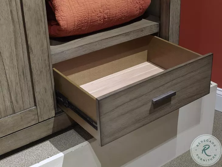 Modern Loft Greystone Storage Panel Bedroom Set