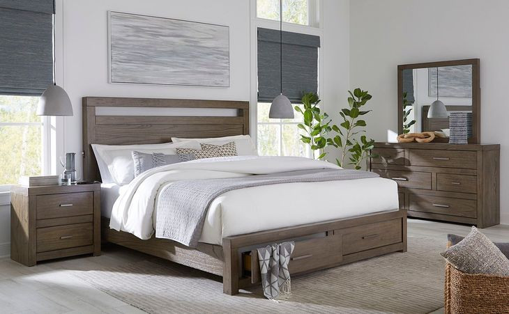 Modern Loft Graystone Rectangular Dresser Mirror