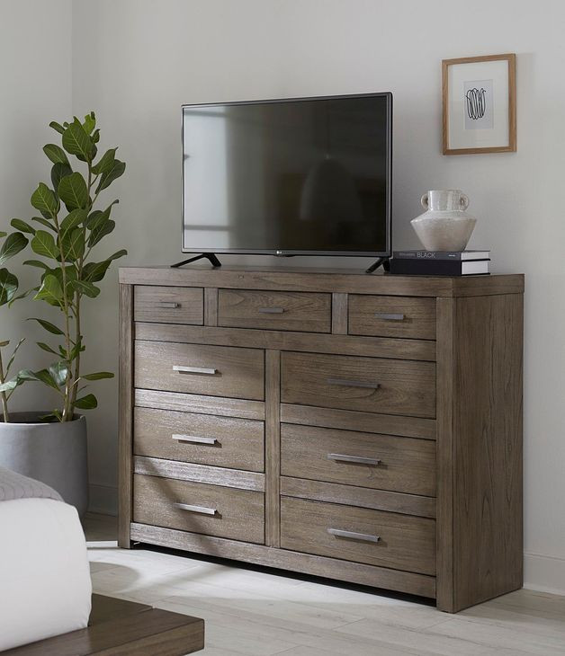 Modern Loft Graystone 9 Drawer Chesser