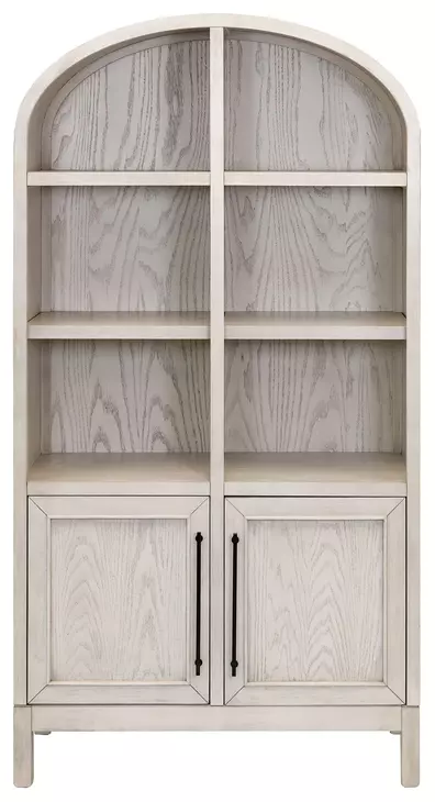 Olivia White Bookcase with 8 Shelves