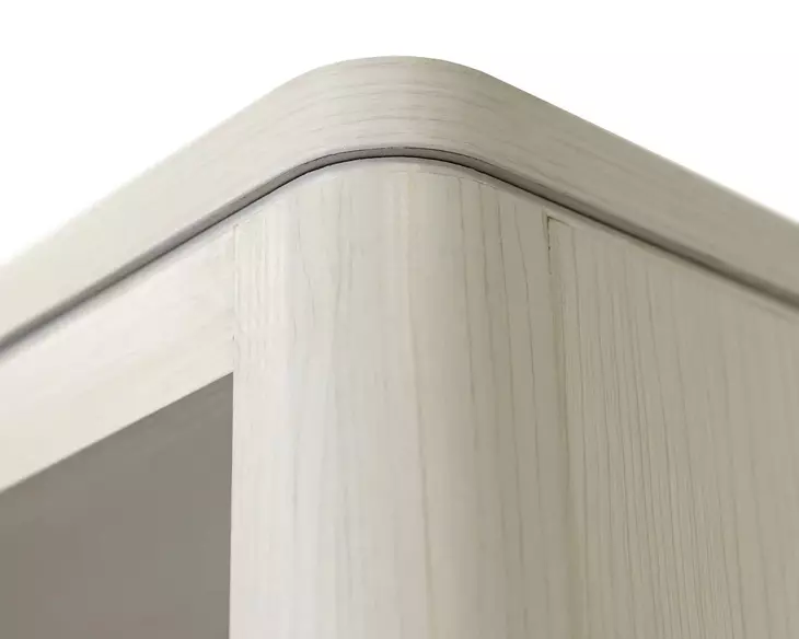 Pomona Soft White Open Bookcase