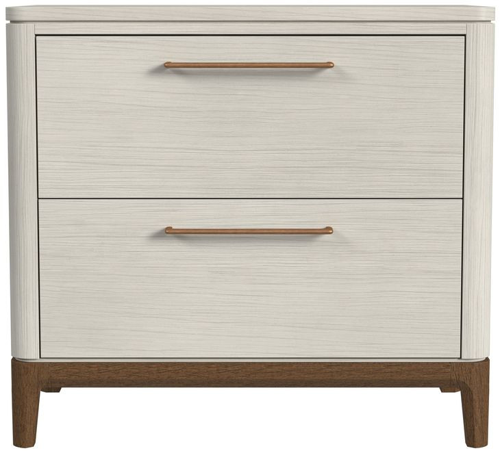 Pomona Soft White Lateral File Cabinet