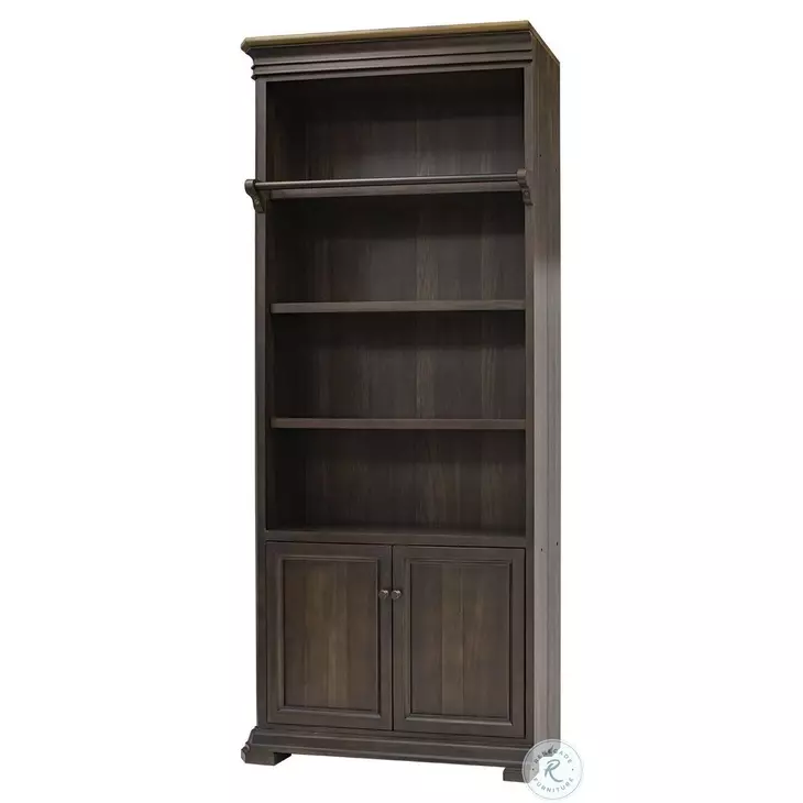 Sonoma Brown Executive 2 Piece Bookcase Wall