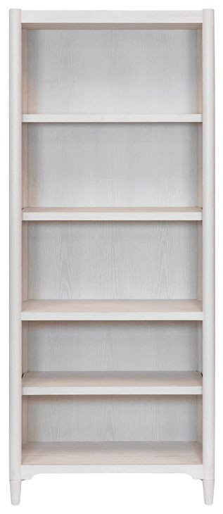 Towne White Open Bookcase