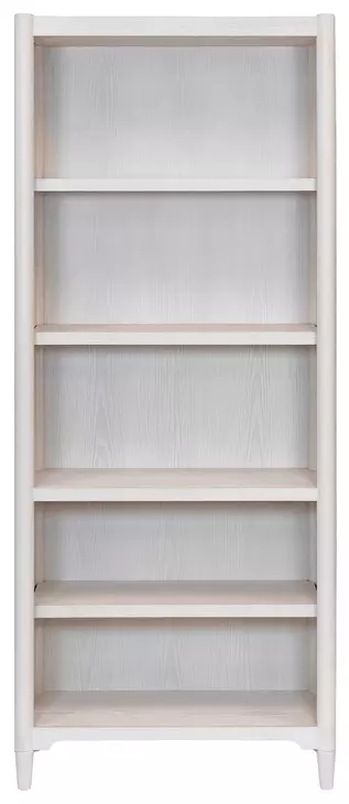 Towne White Open Bookcase