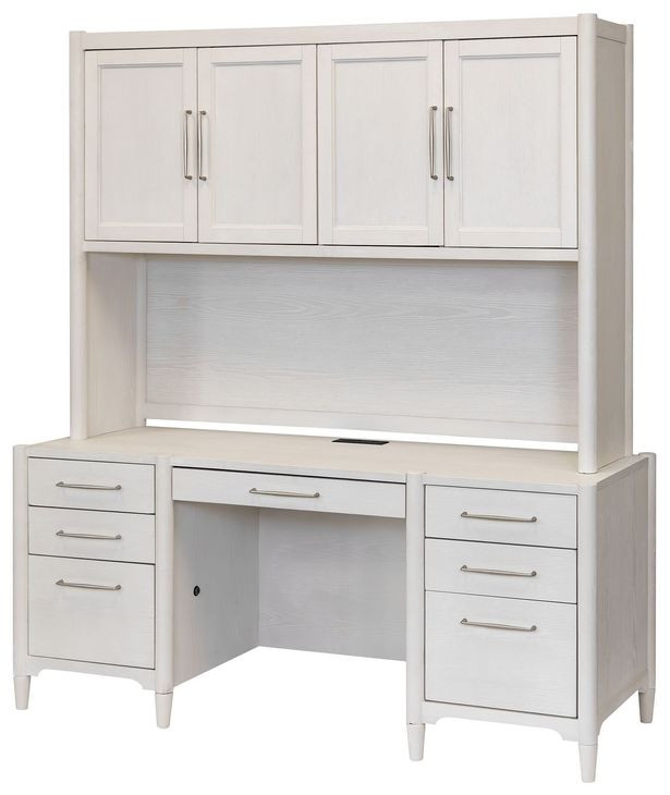 Towne White Writing Home Office Set