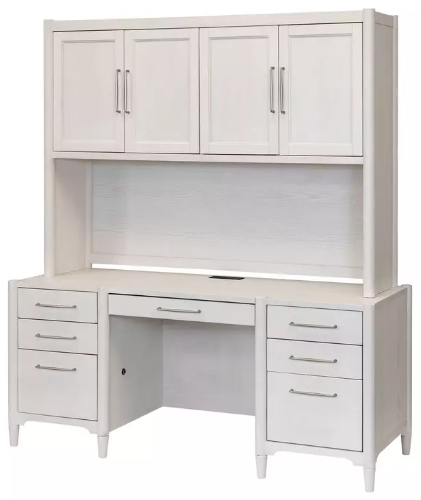 Towne White Writing Home Office Set
