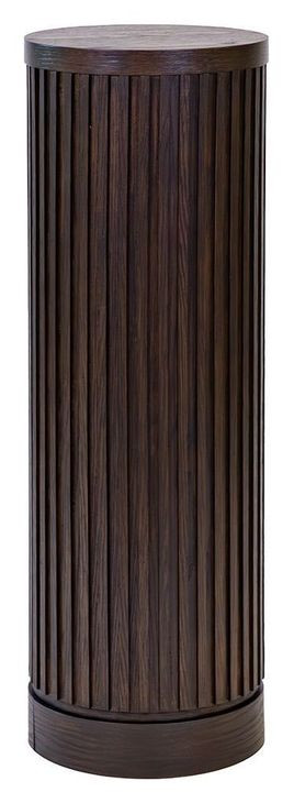 Tulane Brown 36" Round Side Table