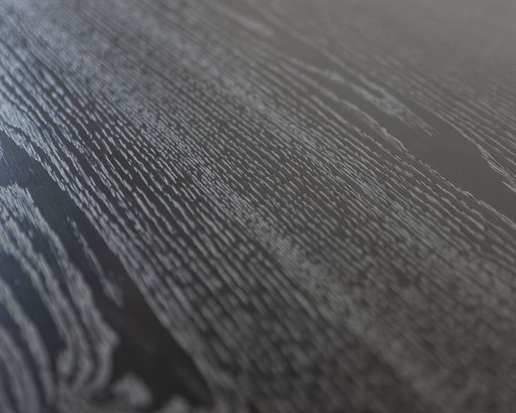 Willow Lane Ebony Black 60" Writing Desk with USB Charging