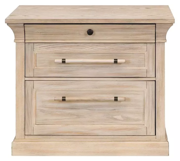 Willow Lane Natural Oak Lateral File Cabinet