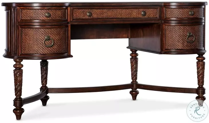 Charleston Maraschino Cherry Kidney Writing Desk