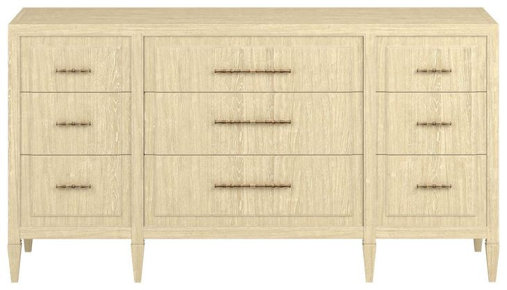 Eave Sundrenched Oak 9 Drawer Dresser