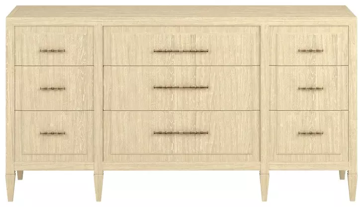 Eave Sundrenched Oak 9 Drawer Dresser