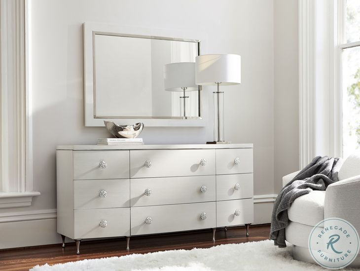 Silhouette Eggshell Dresser