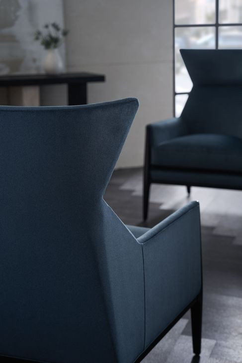 Boundless Peacock Upholstered Accent Chair