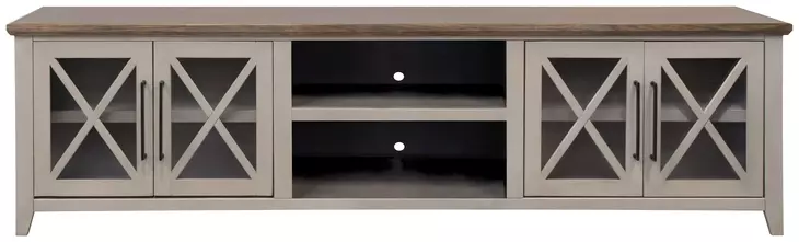Ithaca Sandstone and Bourbon 96" TV Stand