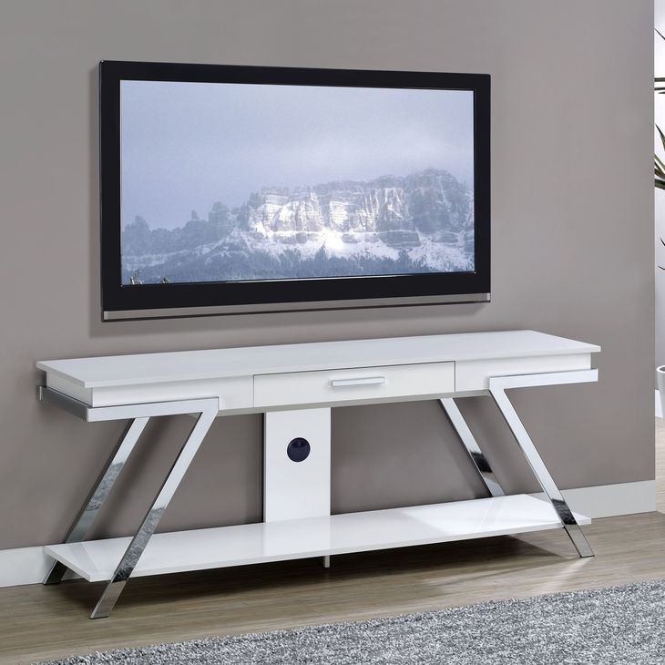 Zena White 60" TV Stand