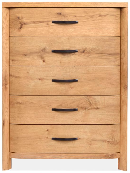 Highridge Honey Wheat 5 Drawer Chest