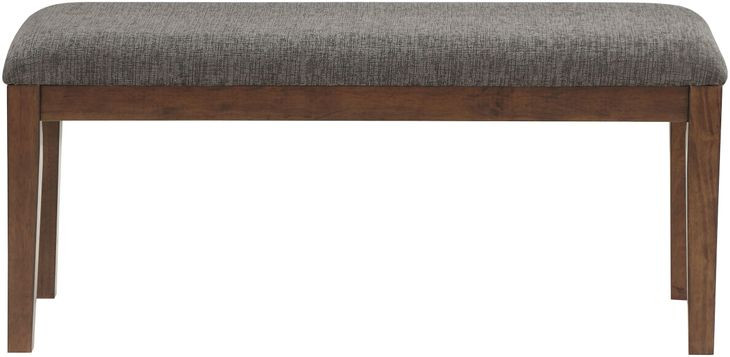 Quinn Brown 42.25" Upholstered Bench