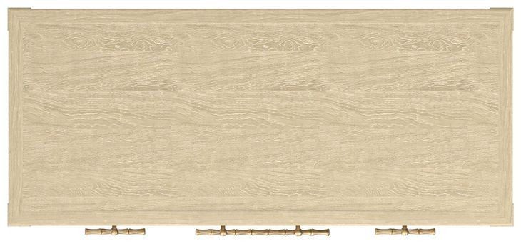 Eave Sundrenched Oak and Ivory Upholstered Panel Bedroom Set