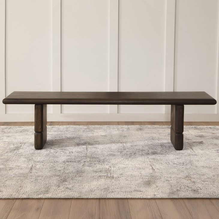 Norvell Brown Dining Bench