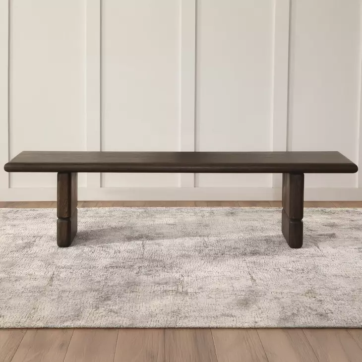 Norvell Brown Dining Bench
