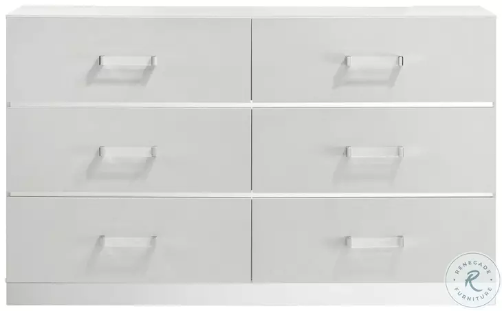 New Classic Furniture Europa White Dresser