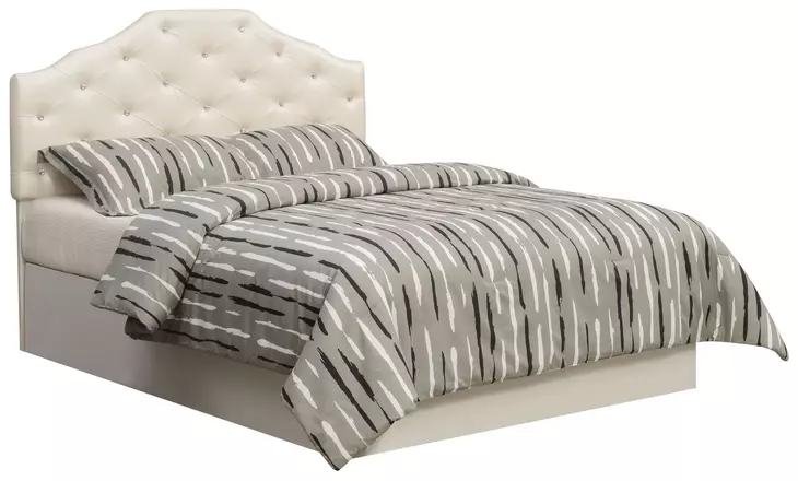 Dawson Gold Upholstered Queen Headboard