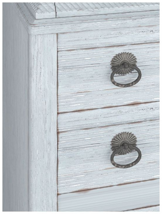 Summer Creek Blue 8 Drawer Chest