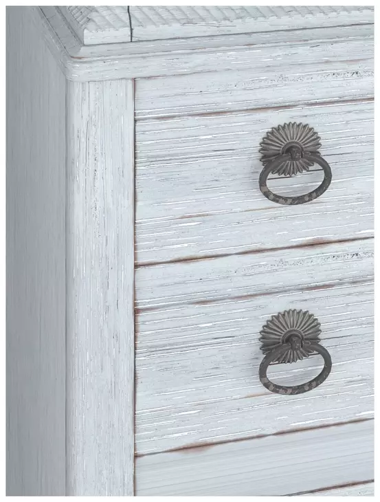 Summer Creek Blue 8 Drawer Chest