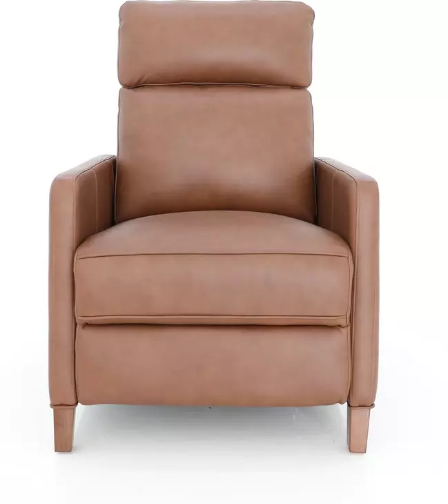 James Dobbs Saddle Leather Zero Gravity Power Recliner with Power Lumbar and USB Charging
