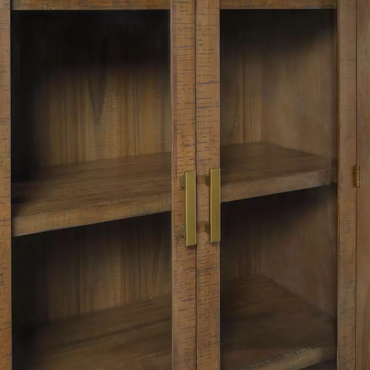 Garland Brown 2 Door Curio Cabinet