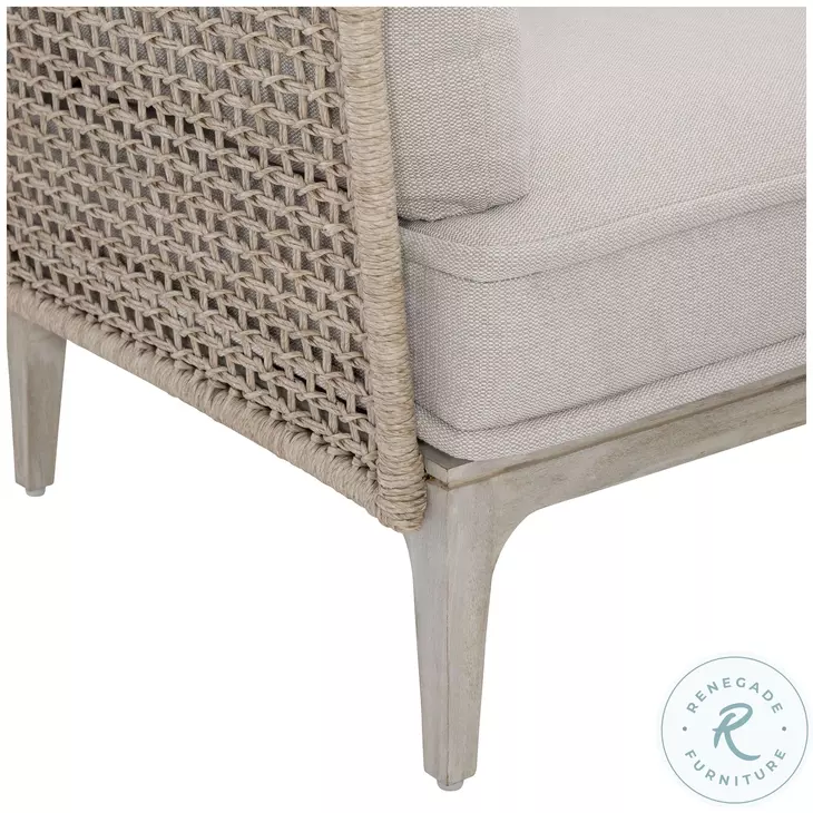 Catalonia Beige Performance Fabric Outdoor Sofa