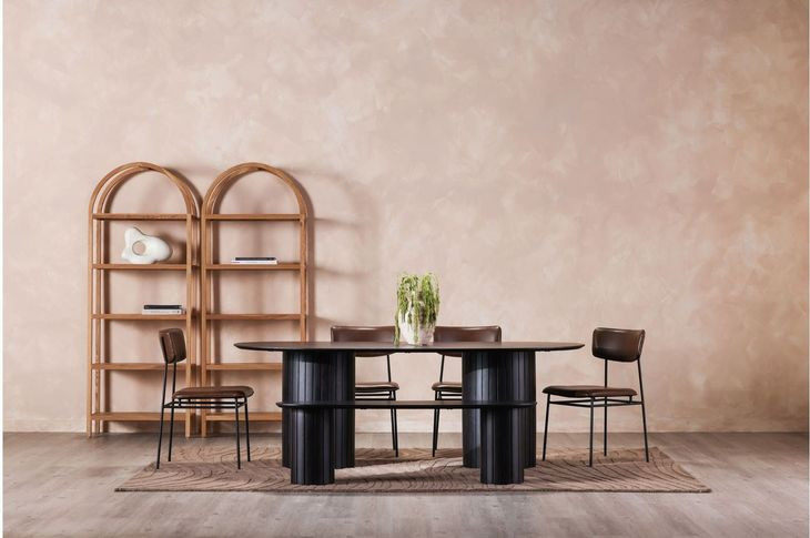 Povera Black Dining Bench