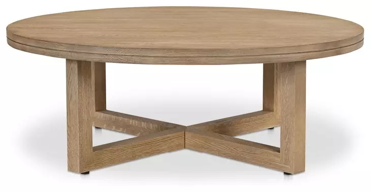 Joel Natural Round Coffee Table