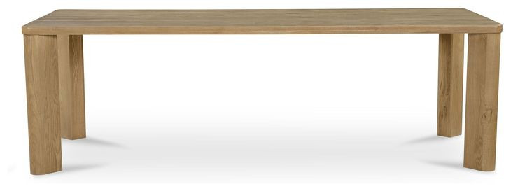 Segment Heritage Brown 96" Rectangular Dining Table